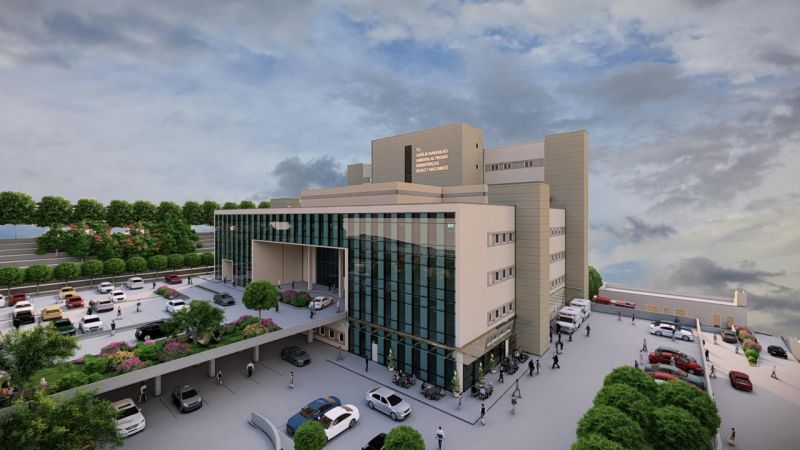 Ankara Karapürçek Devlet Hastanesi 100 Yataklı  –  24.570 m² Proje Alanı / GMK MEKANİK Tüm Mekanik Sistemlerin Projelendirme ve Uygulama Sorumlusu